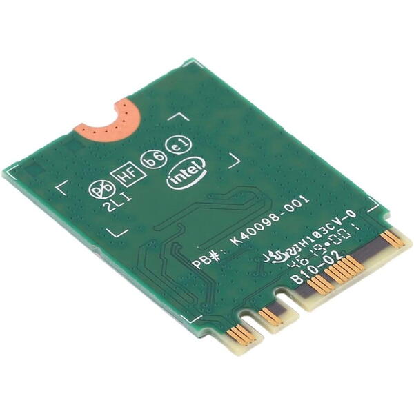 Placa de retea Wireless Intel Wi-Fi 6, AX200, M.2 2230 Bluetooth