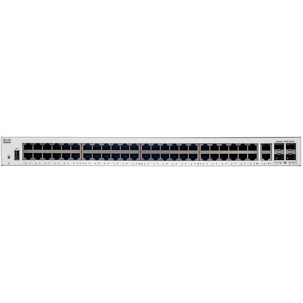 Switch Cisco Catalyst 1000 48port Gigabit, 4x1G SFP C1000-48T-4G-L