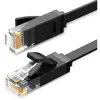 Patch Cord UGreen UTP NW102 RJ45-RJ45 Cat.6, 0.5m, negru