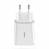 Incarcator retea Baseus Speed Mini, Quick Charge 20W, 1 x USB Type-C 5V/3.0A, Alb