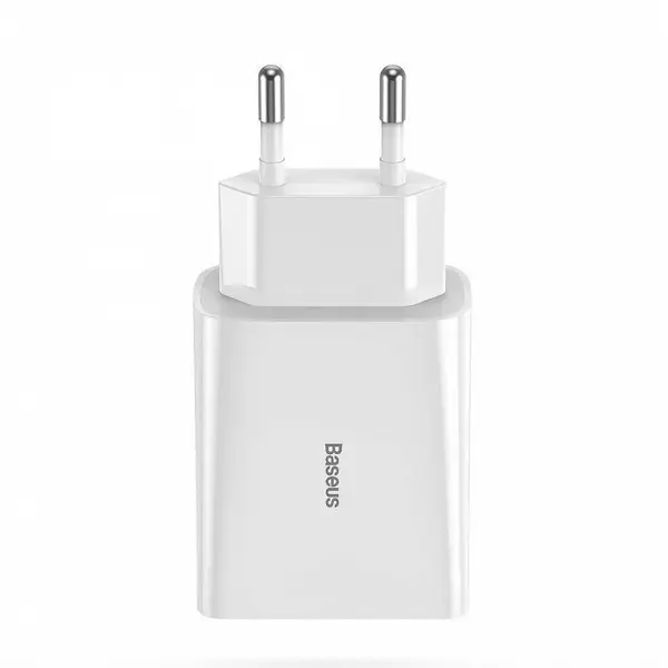 Incarcator retea Baseus Speed Mini, Quick Charge 20W, 1 x USB Type-C 5V/3.0A, Alb