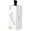 Incarcator retea Baseus Quick Charge 3.0 24W, 1 x USB Output 3.6V-8V/3A, Alb