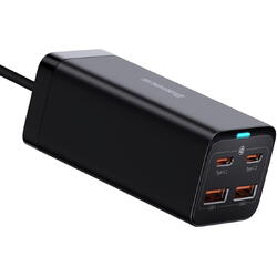 GaN3 Pro, Quick Charge 100W, 2 x USB, 2 x USB Type-C, Negru