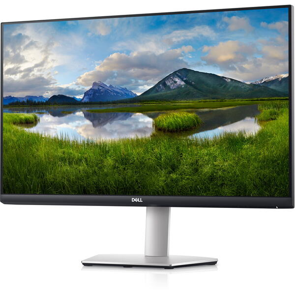 Monitor LED Dell S2721QSA 27 inch UHD IPS 4 ms 60 Hz Negru/Argintiu