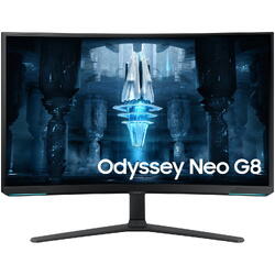 Monitor Gaming Samsung Odyssey Neo G8 LS32BG850NPXEN 31.5 inch UHD VA 1 ms 240 Hz HDR, Negru