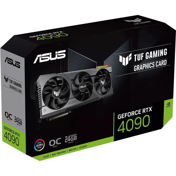 Placa video Asus GeForce RTX 4090 TUF GAMING OC 24GB GDDR6X 384 Bit