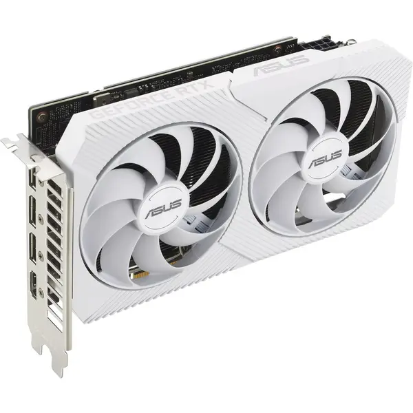 Placa video Asus GeForce RTX 3060 DUAL OC 8GB GDDR6 128 Bit White