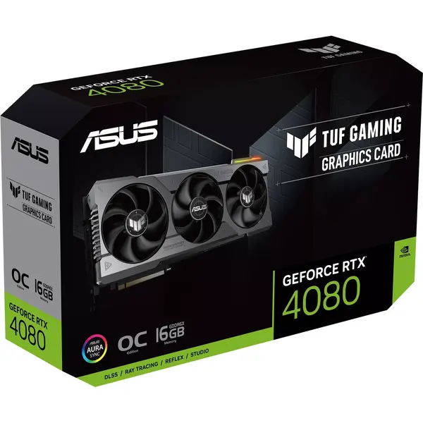 Placa video Asus GeForce RTX 4080 TUF GAMING OC 16GB GDDR6X 256 Bit