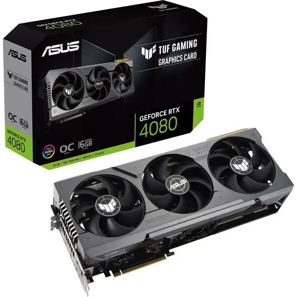 Placa video Asus GeForce RTX 4080 TUF GAMING OC 16GB GDDR6X 256 Bit