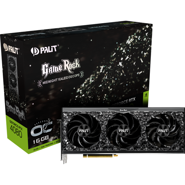 Placa video Palit GeForce RTX 4080 GameRock OC 16GB GDDR6X 256 Bit