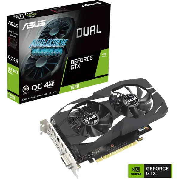 Placa video Asus GeForce GTX 1630 DUAL OC 4GB GDDR6 64 Bit