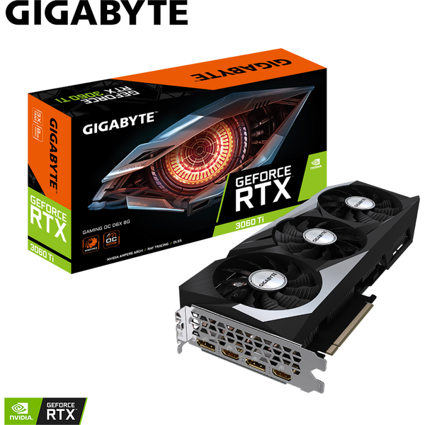 Placa video Gigabyte GeForce RTX 3060 Ti GAMING OC 8GB GDDR6 256 Bit