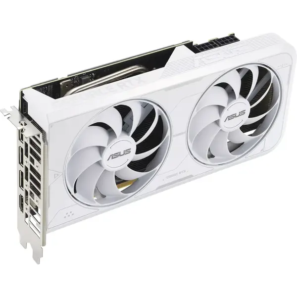 Placa video Asus GeForce RTX 3060 Ti O8G LHR 8GB GDDR6 256 Bit White