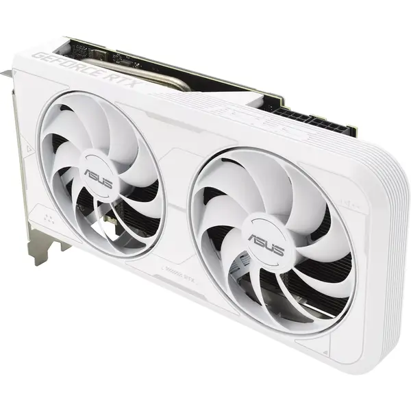 Placa video Asus GeForce RTX 3060 Ti O8G LHR 8GB GDDR6 256 Bit White