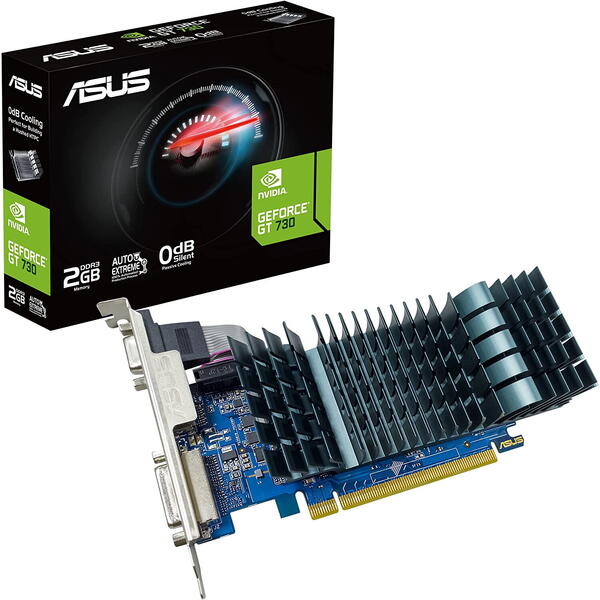 Placa video Asus GeForce GT 730 EVO, 2GB GDDR3, 64 biti