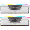 Memorie Corsair Vengeance RGB 64GB DDR5 5200MHz CL40 Kit Dual Channel White