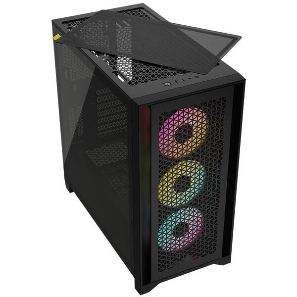 Carcasa Corsair iCUE 4000D RGB Airflow Black