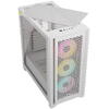 Carcasa Corsair iCUE 4000D RGB Airflow True White