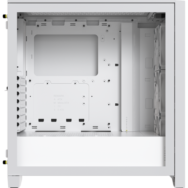 Carcasa Corsair iCUE 4000D RGB Airflow True White