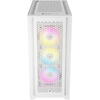 Carcasa Corsair iCUE 5000D RGB Airflow True White