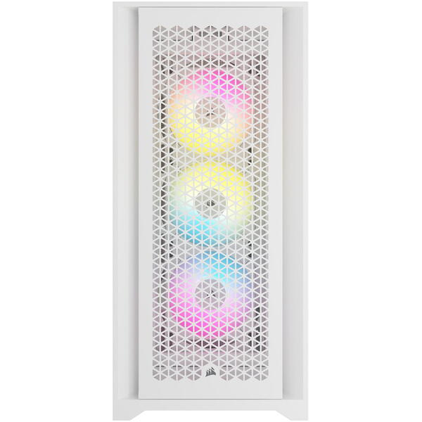 Carcasa Corsair iCUE 5000D RGB Airflow True White