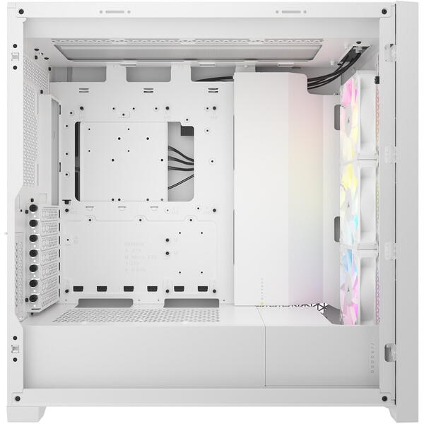 Carcasa Corsair iCUE 5000D RGB Airflow True White