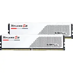 Memorie G.Skill Ripjaws S5 DDR5 64GB 5200MHz CL36 1.25V Kit Dual Channel White