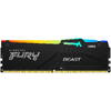 Memorie Kingston FURY Beast RGB 32GB DDR5 5200MHz CL40