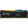 Memorie Kingston FURY Beast RGB 64GB DDR5 6000MHz CL36 Kit Dual Channel