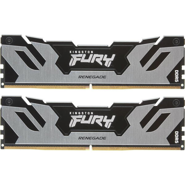 Memorie Kingston FURY Renegade Silver 64GB DDR5 6000MHz CL32 Kit Dual Channel