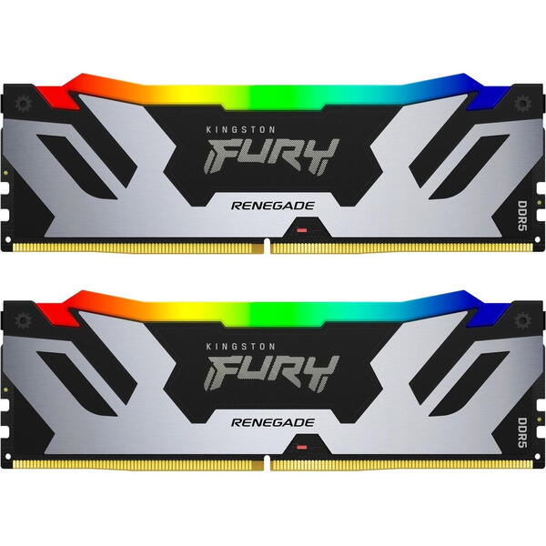 Memorie Kingston FURY Renegade RGB 64GB DDR5 6000MHz CL32 Kit Dual Channel