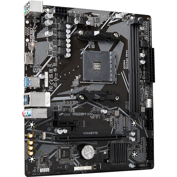 Placa de baza Gigabyte A520M K Socket AM4