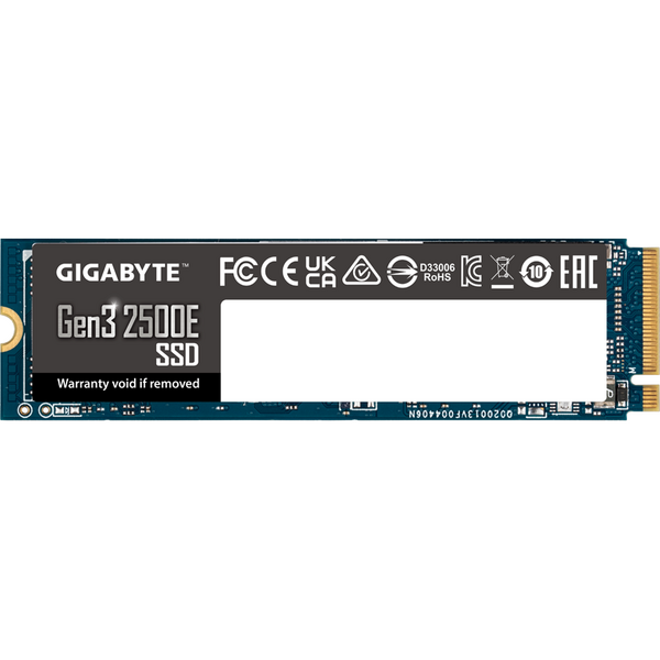 SSD Gigabyte Gen3 2500E 500GB PCI Express 3.0 x4 M.2 2280