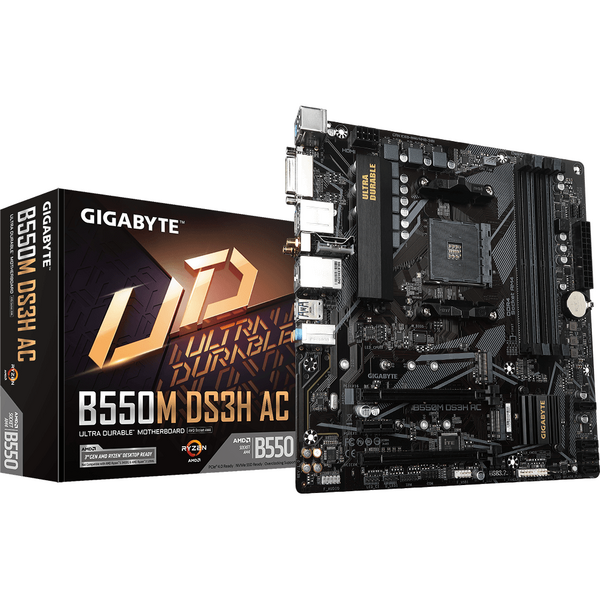 Placa de baza Gigabyte B550M DS3H AC Socket AM4