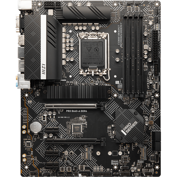 Placa de baza MSI PRO B660-A DDR4 Socket 1700