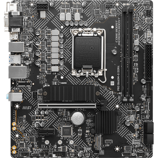 Placa de baza MSI PRO B660M-G DDR4 Socket 1700