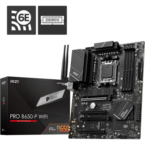 Placa de baza MSI PRO B650-P WIFI Socket AM5