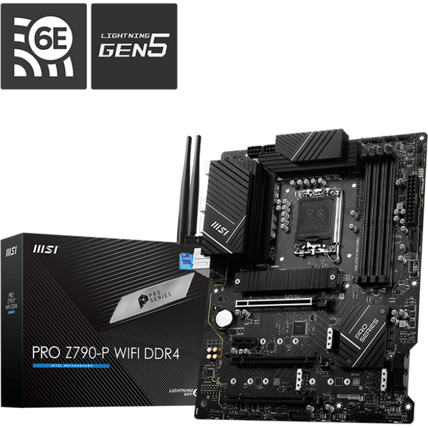 Placa de baza MSI PRO Z790-P WIFI DDR4 Socket 1700