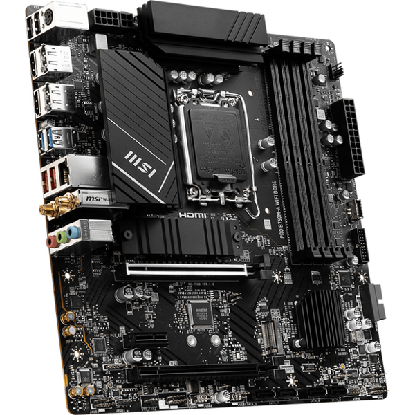 Placa de baza MSI PRO B760M-A WIFI DDR4 Socket 1700