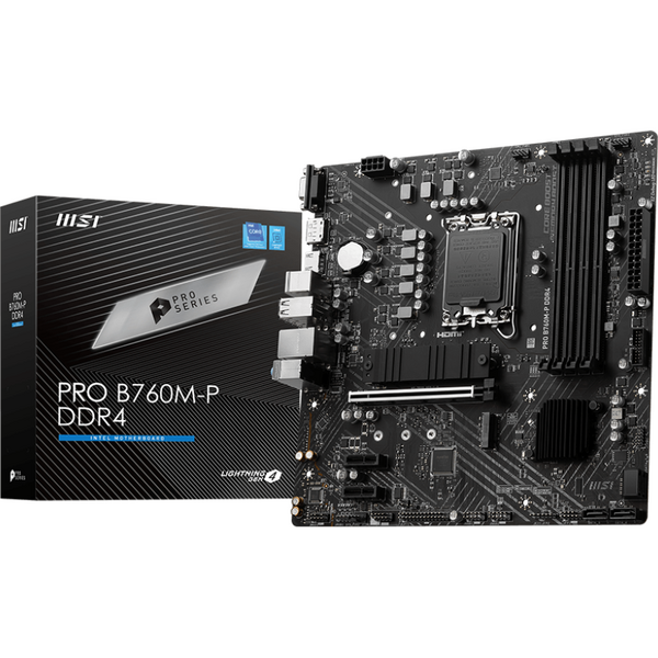 Placa de baza MSI PRO B760M-P DDR4 Socket 1700