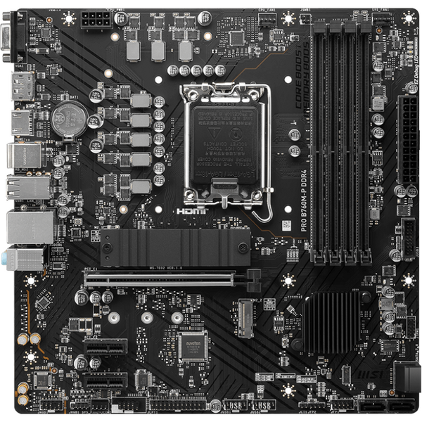 Placa de baza MSI PRO B760M-P DDR4 Socket 1700