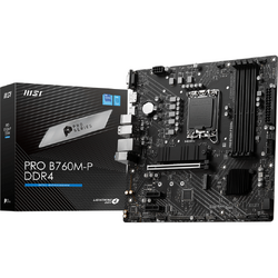 PRO B760M-P DDR4 Socket 1700