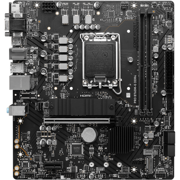 Placa de baza MSI PRO B760M-G DDR4 Socket 1700