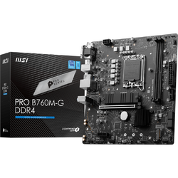 PRO B760M-G DDR4 Socket 1700