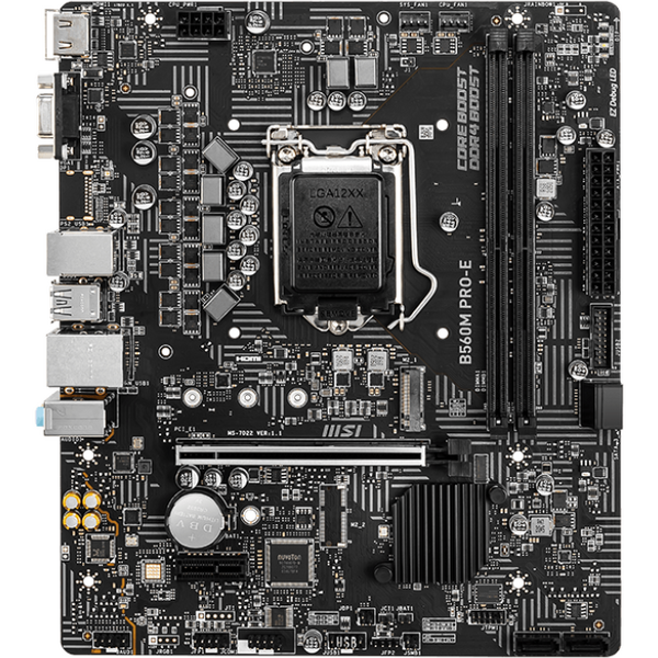 Placa de baza MSI B560M PRO-E Socket 1200