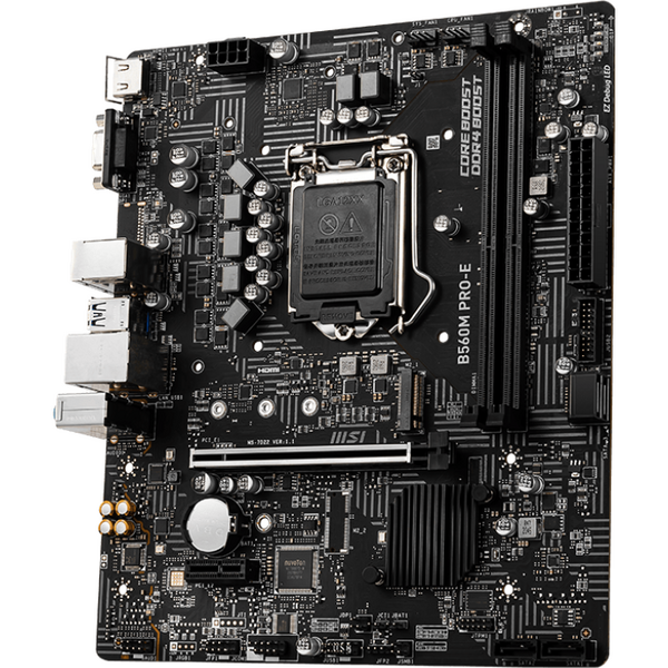 Placa de baza MSI B560M PRO-E Socket 1200