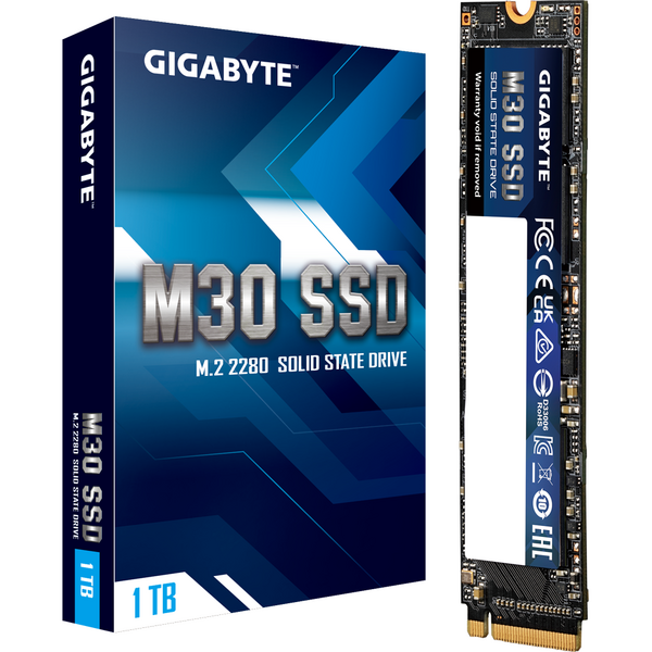 SSD Gigabyte M30 1TB PCI Express 3.0 x4 M.2 2280