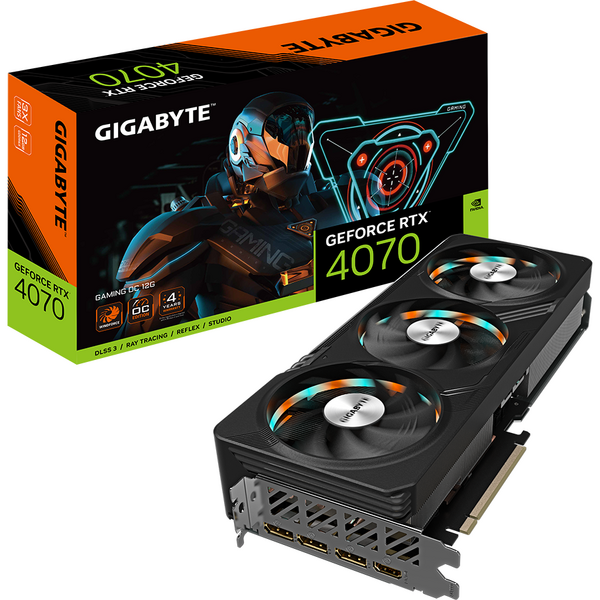 Placa video Gigabyte GeForce RTX 4070 GAMING OC 12GB GDDR6X 192-bit DLSS 3.0