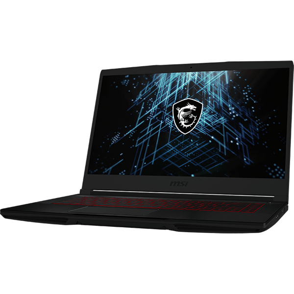 Laptop Gaming MSI GF63 Thin 11SC, 15.6 inch FHD 144Hz, Intel Core i7-11800H, 16GB DDR4, 512GB SSD, GeForce GTX 1650 4GB, Free DOS, Black