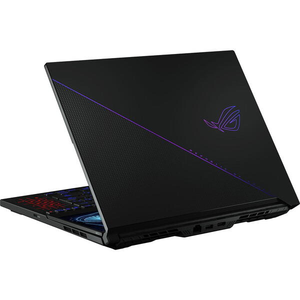 Laptop Asus ROG Zephyrus Duo 16 GX650PZ, 16 inch QHD+ 240Hz Mini LED, AMD Ryzen 9 7945HX, 32GB DDR5, 1TB SSD, GeForce RTX 4080 12GB, Win 11 Pro, Black